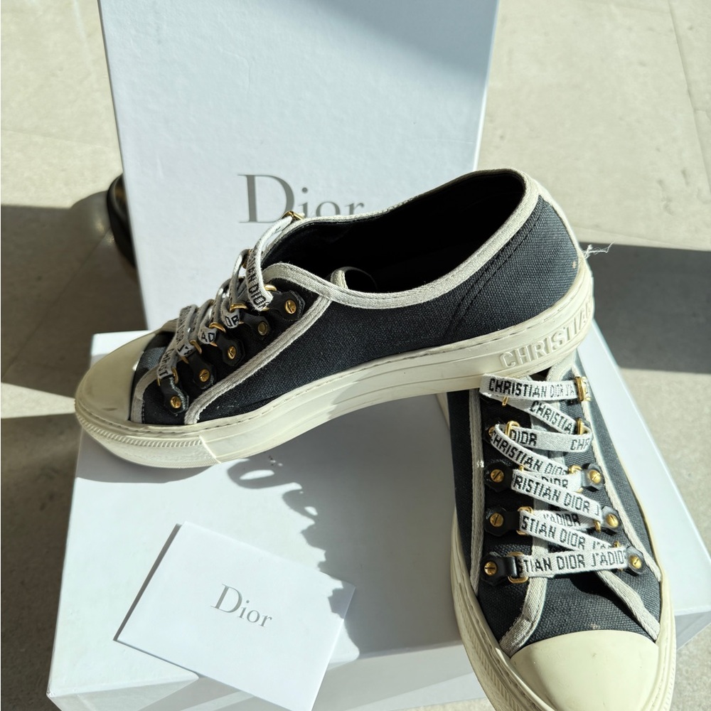 Dior Black and White Sneakers